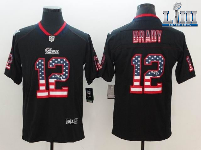 2019 New England Patriots Super Bowl LIII game Jerseys-151